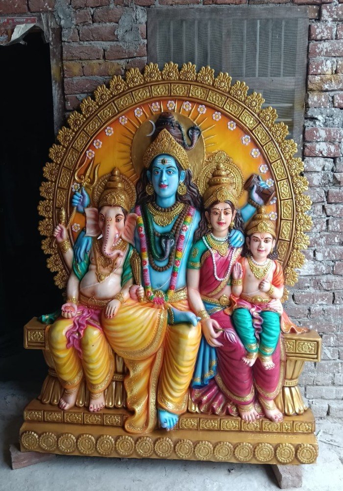 Shiv Parivar Wall Mural